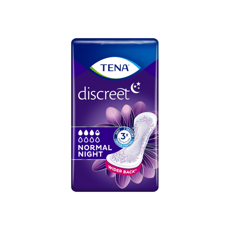 Protection urinaire femme - TENA Discreet Normal Night Tena Lady - 1