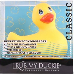JE FRAPPE MY DUCK CLASSIC VIBRANT JAUNE DE CANARD BIG TEAZE TOYS - 3