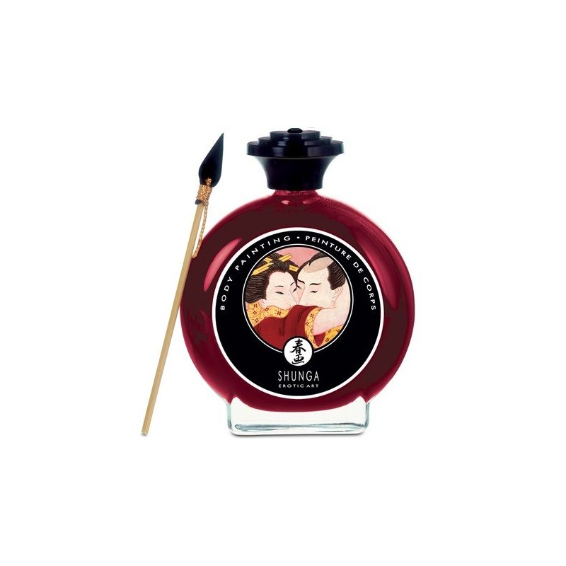 SHUNGA PEINTURE CORPS FRAISES ET CHAMPAGNE SHUNGA MASSAGE CREAM - 1