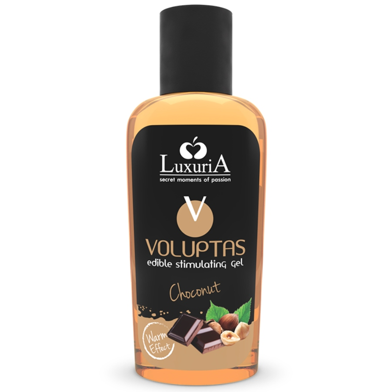 LUXURIA VOLUPTAS EDIBLE GEL STIMULANT EFFET RÉCHAUFFANT - CHOCONUT 100 ML LUXURIA - 1