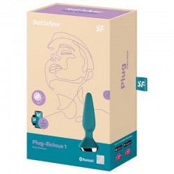 VIBRATEUR SATISFYER PLUG ILICIOUS 1 PLUG - VERT SATISFYER  - 5