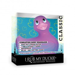 JE FRAPPE MON DUCKIE CLASSIC VIBRANT DUCK PURPLE BIG TEAZE TOYS - 3