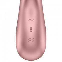 VIBRATEUR SATISFYER HOT LOVER ROSE-BEIGE SATISFYER  - 3
