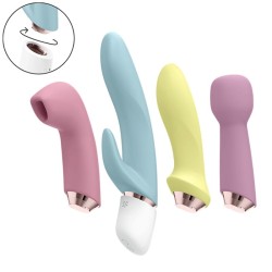 SATISFYER MARVELOUS FOUR - ENSEMBLE VIBRATEUR  AIR PULSE SATISFYER  - 2