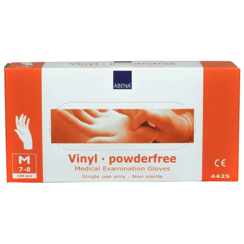 Gants Vinyle non poudré transparent - Taille 7/8