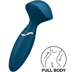 SATISFYER MINI WONDE-ER - BLEU SATISFYER WAND - 1