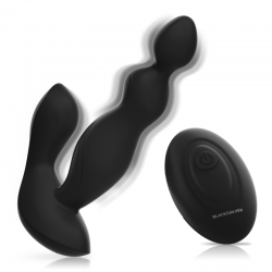 BLACKSILVER - CORA REMOTE STRAP ON SILICONE REMOTE CONTROL BLACK&SILVER - 4
