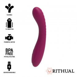 RITHUAL- STIMULATEUR  KRIYA RECHARGEABLE ORCHIDÉE G-POINT RITHUAL - 6
