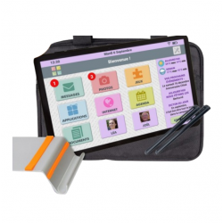 Facilotab - Pack tablette L Galaxy + Support + Sacoche + 2 Stylets - Android 10 - WiFi- 32Go -10,4 pouces Facilotab - SAMSUNG - 