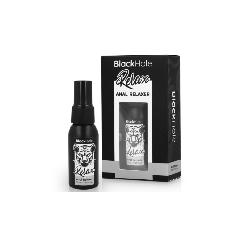 Spray relaxant anal à base d'eau - 30 ml - Black Hole  - 1