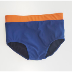 Benefactor - Slip de bain incontinence garçon - Marine/Orange Benefactor - 1