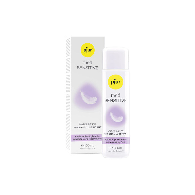 PJUR MED SENSITIVE GLIDE LUBRIFIANT AQUEUSE 100 ML PJUR - 2