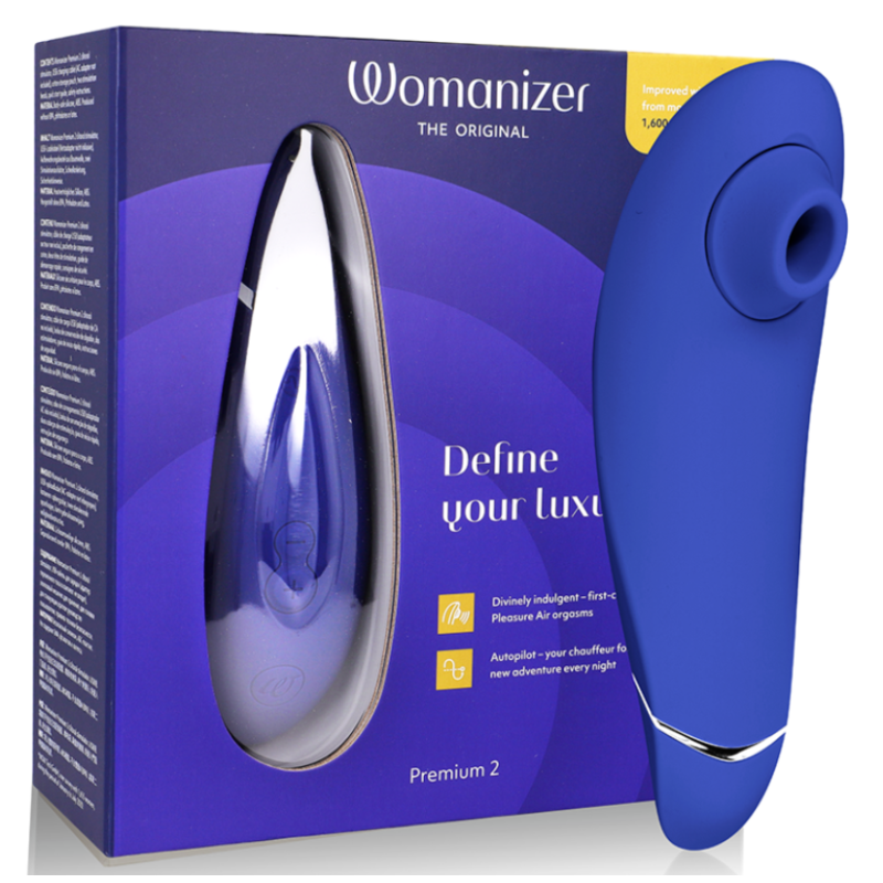 Womanizer - Stimulateur clitoridien Premium 2 Myrtille WOMANIZER - 2