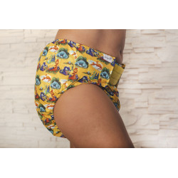 Couche lavable adulte Dragons - Pupus Pupus - 2