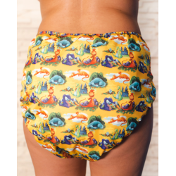 Couche lavable adulte Dragons - Pupus Pupus - 2