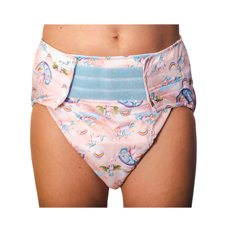 Couche lavable adulte Licorne - Pupus Pupus - 1
