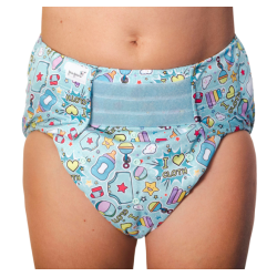 Couche lavable adulte Dj Bobo - Pupus Pupus - 1
