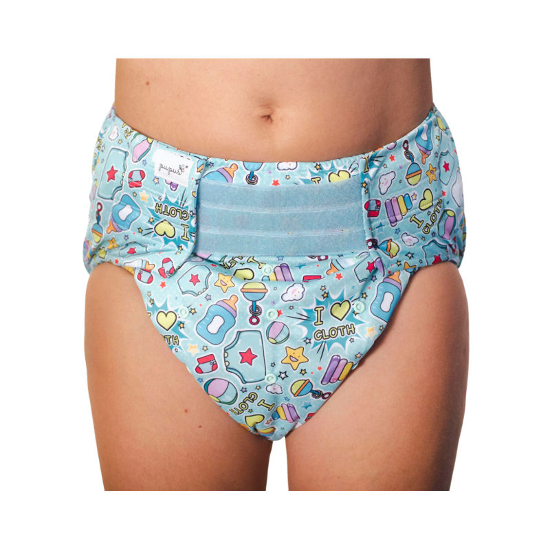 Couche lavable adulte Dj Bobo - Pupus Pupus - 1