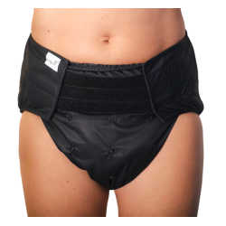 Couche lavable adulte Noir - Pupus Pupus - 1