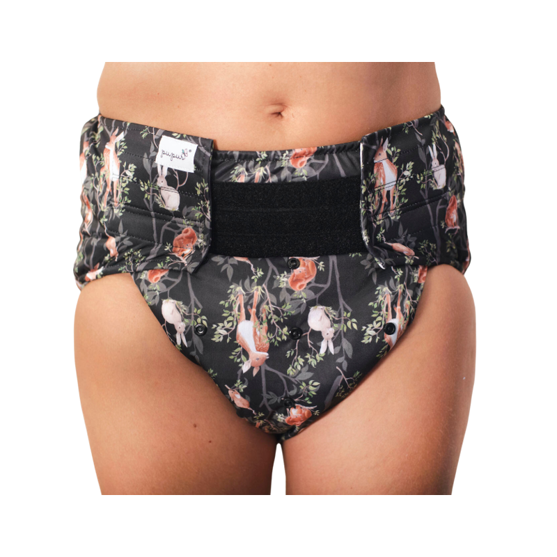 Couche lavable adulte Night in Forest- Pupus Pupus - 1