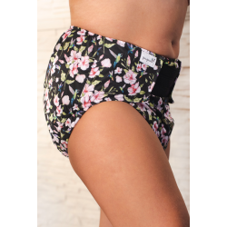 Couche lavable adulte fleurs - Pupus Pupus - 3