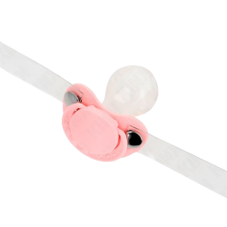 Tetine / Sucette pour adulte rose - ABDL  - 1