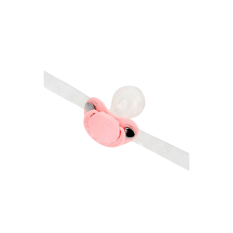 Tetine / Sucette pour adulte rose - ABDL  - 1
