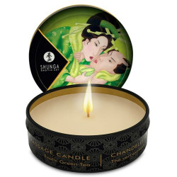 SHUNGA - Bougie de massage au thé vert SHUNGA CANDLES  - 1