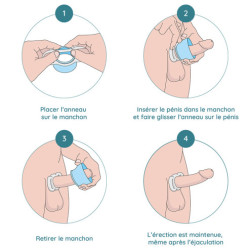 Medintim - Maintien de l'érection après éjaculation - Anneaux Helping Medintim - 4