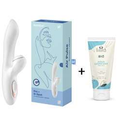 Satisfyer Air pulse Pro + G-Spot + Lubrifiant BIO Intimateline 100 ml SATISFYER - 1