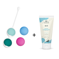 Perles de Kegel Happy Loki + Lubrifiant BIO 100 ml HAPPY LOKY - 1