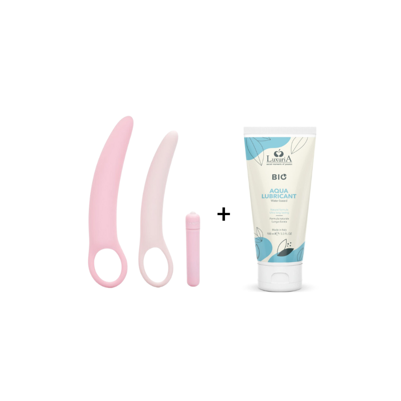 Kit dilatateurs vibrant Inspire + Lubrifiant BIO 100 ml California Exotics - 1