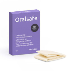 Medintim - Digue dentaire latex Oralsafe - boite de 8 Medintim - 1