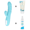 Pack Vibrateur Rotatif Mia + Lubrifiant + Nettoyant