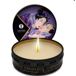 SHUNGA - Bougie de massage aux fruits exotiques SHUNGA CANDLES  - 1