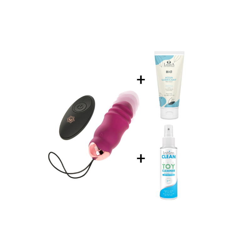 Pack Stimulateur Oeuf vibrant Rithual Reva + lubrifiant + nettoyant RITHUAL - 1