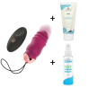 Pack Stimulateur Oeuf vibrant Rithual Reva + lubrifiant + nettoyant
