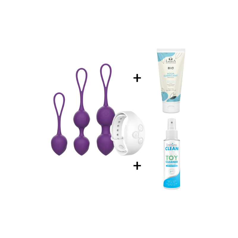Pack œufs Rewobeads vibrants + Lubrifiant + Nettoyant Rewolution - 1
