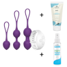 Pack œufs Rewobeads vibrants + Lubrifiant + Nettoyant