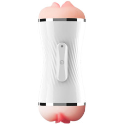 Masturbateur vibrant double vagin et bouche - Armony  - 4