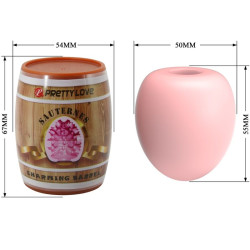 .Masturbateur Homme - Oeuf Rose - Modèle 2 PRETTY LOVE - 3