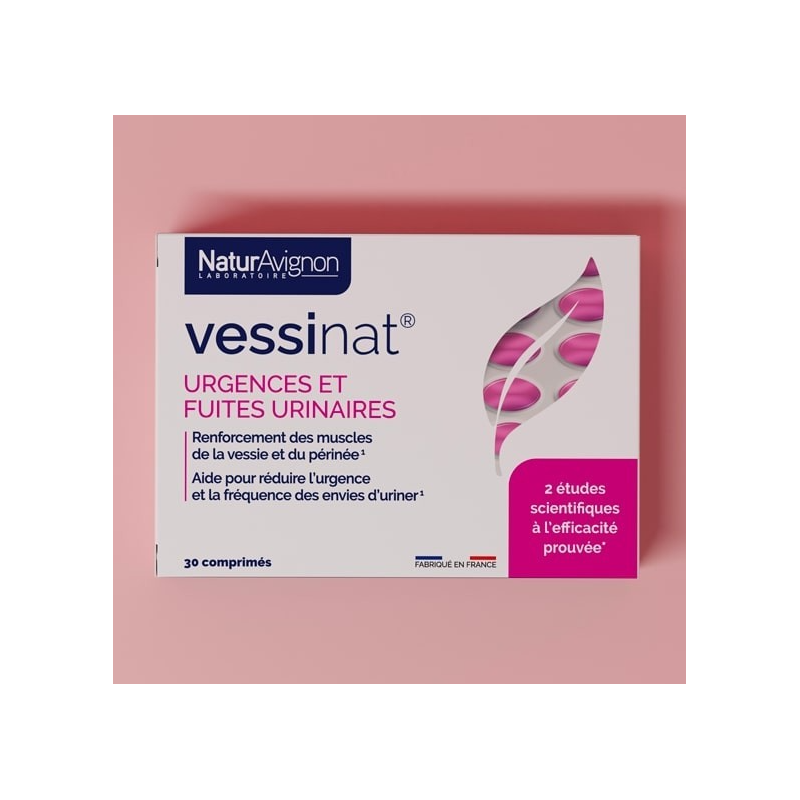 Complément alimentaire contre les fuites urinaires - Vessinat NaturAvignon - 1