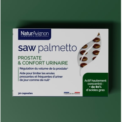 Prostate & confort urinaire - Saw palmetto NaturAvignon - 1
