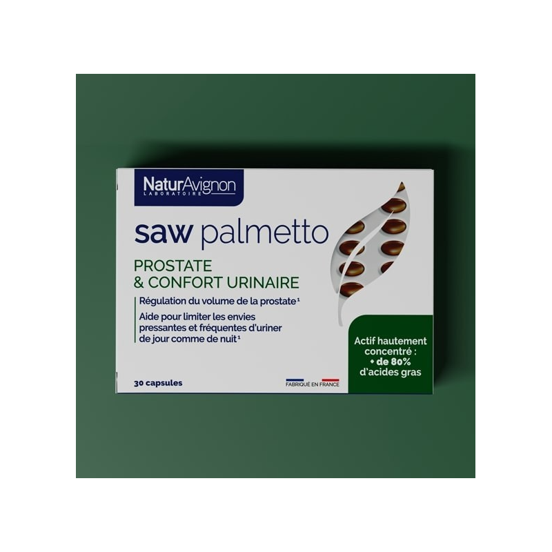 Prostate & confort urinaire - Saw palmetto NaturAvignon - 1