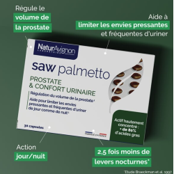 Prostate & confort urinaire - Saw palmetto NaturAvignon - 2