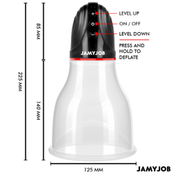 Jamyjob - Pompe à testicules automatique XPAND LITE 3 - Gris JAMYJOB - 3