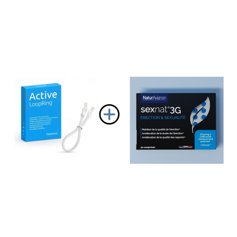 Active LoopRing - anneau de constriction réglable + complément Sexnat Medintim - 1