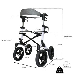 Rollator tout-terrain Neo Fun Identités - 3