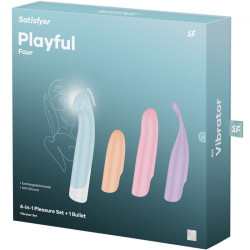 SATISFYER G-SPOT Wave 4 - Vibrateur programme 12 vibrations SATISFYER - 1
