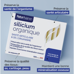 Silicium organique - Santé articulaire & de l'organisme NaturAvignon - 2